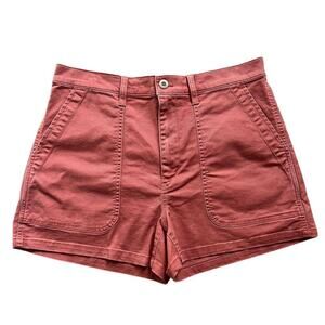 Madewell Salmon Pink Denim Cotton Loose Vintage Fit Sz 10